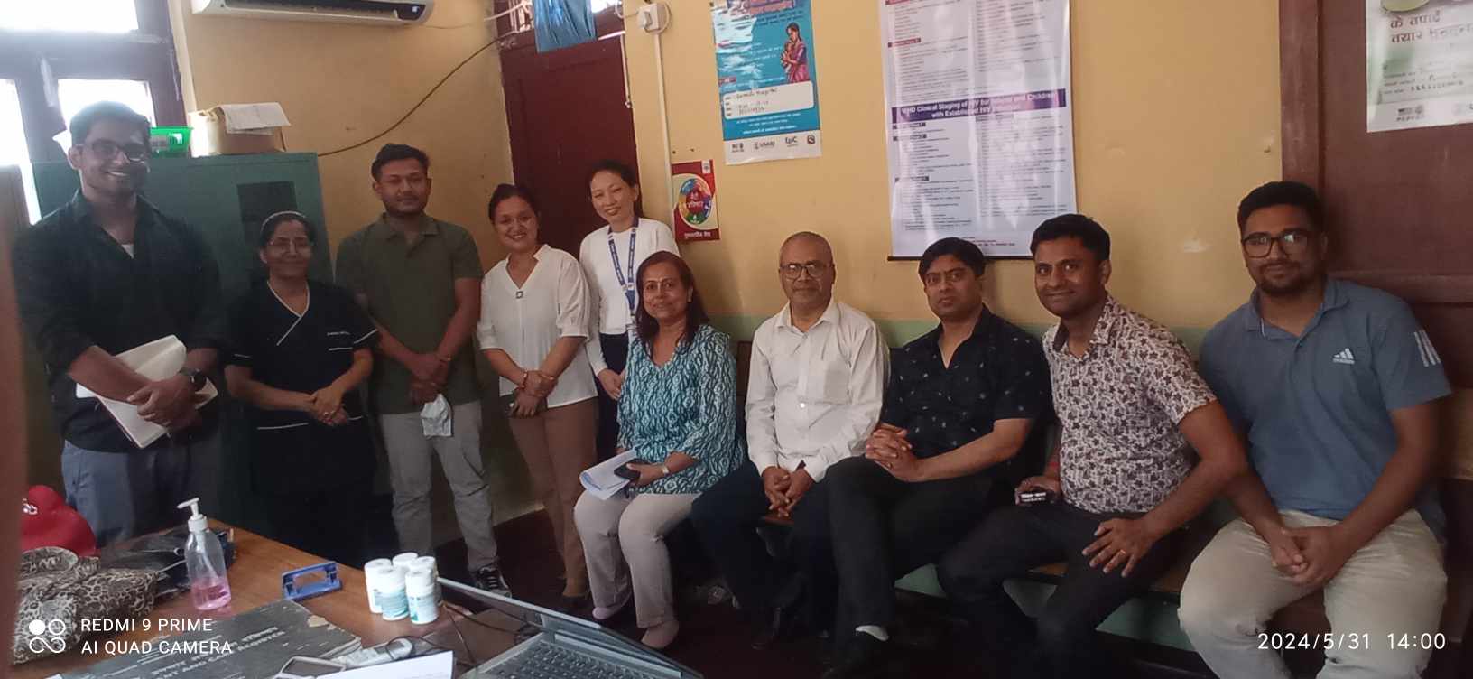 Monitoring of the laboratory and ART branch