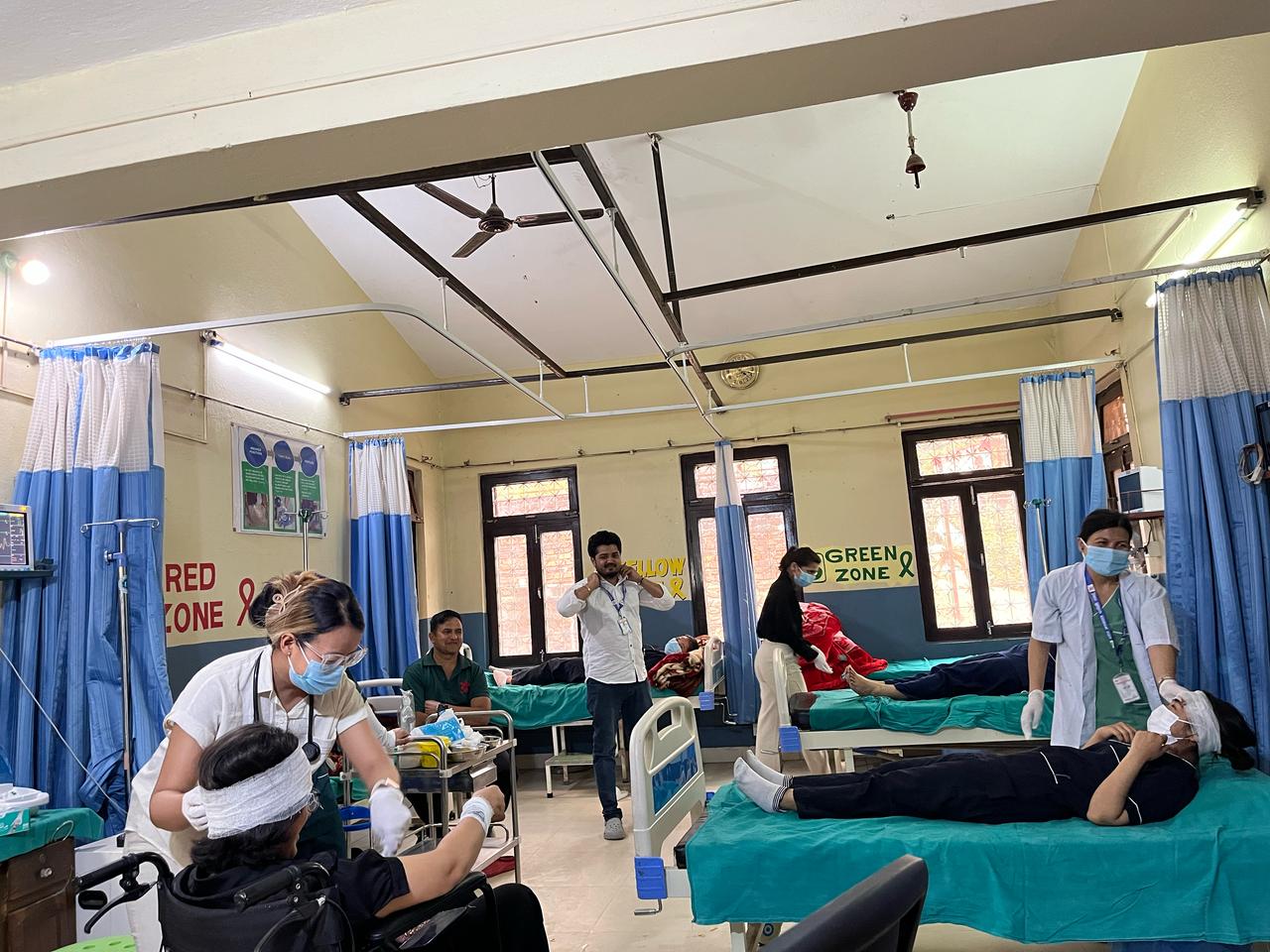 Mock Drill Completed at Provincial Hospital Damauli 2081-11-11